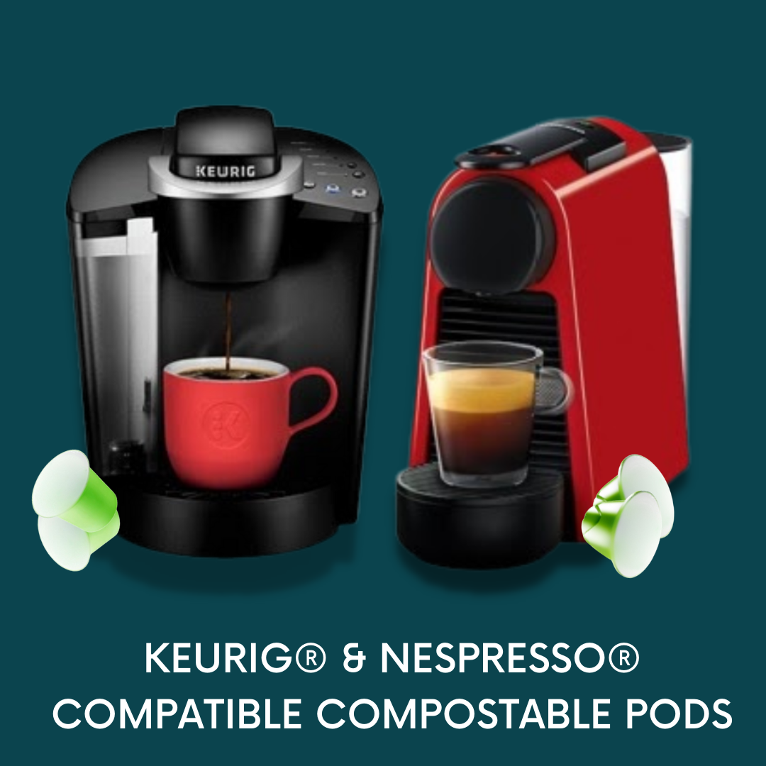 gudpod keurig and nespresso compatible compostable coffee pods